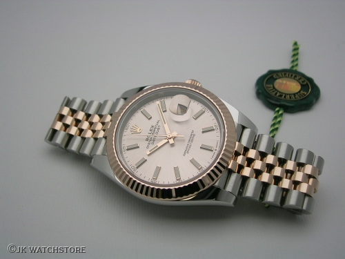 ROLEX DATEJUST 126331 EVEROSE SUNDUST DIAL 2023 DSCN5076_f1cd11.JPG