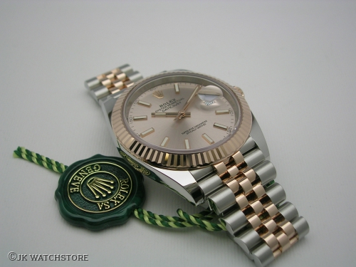 ROLEX DATEJUST 126331 EVEROSE SUNDUST DIAL 2023 DSCN5081_00c471.JPG