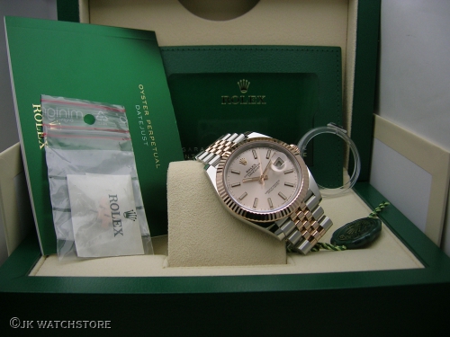 ROLEX DATEJUST 126331 EVEROSE SUNDUST DIAL 2023 DSCN5091_16c087.JPG