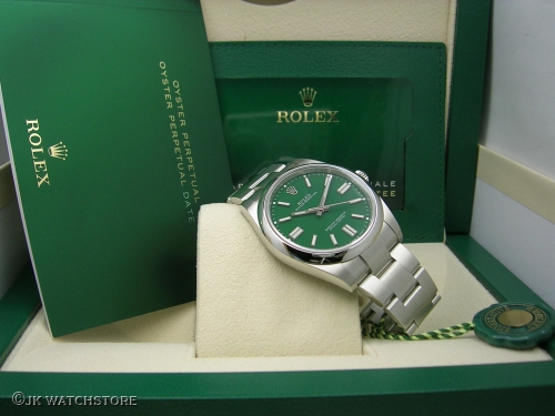 ROLEX OYSTERPERPETUAL 41MM 124300-0005 GREEN DIAL 2023 DSCN5378_f96446.JPG